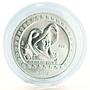 Mexico 50 pesos Guererro Aguila The Eagle Warrior silver coin 1992