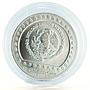 Mexico 50 pesos Guererro Aguila The Eagle Warrior silver coin 1992