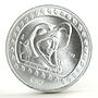 Mexico 50 pesos Guererro Aguila The Eagle Warrior silver coin 1992