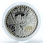 Armenia 1000 drams Jazz music city folklore drum trumpet piano silver coin 2010