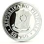 Philippines 50 piso International Year of the Child proof silver coin 1979