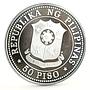 Philippines 50 piso International Year of the Child proof silver coin 1979
