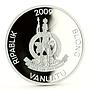 Vanuatu 20 vatu HMS Resolution James Cook Ship Clipper silver coin 2009