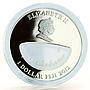 Fiji 1 dollar Treasures of Mother Nature Chinese White Pearl silver coin 2012