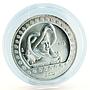 Mexico 50 pesos Guererro Aguila The Eagle Warrior silver coin 1992