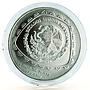 Mexico 5 pesos Precolombina series Saceadote silver coin 1998