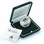 Cook Islands $5 Kirillovskaya church Kiev's Churches silver coloured coin 2009