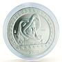Mexico 100 pesos Guererro Aguila The Eagle Warrior silver coin 1992
