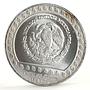 Mexico 100 pesos Guererro Aguila The Eagle Warrior silver coin 1992