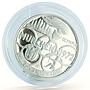 Fujairah 5 riyals Munchen Summer Olympic Games proof silver coin 1969