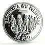 Philippines 25 pisos General Douglas McArthur silver coin 1980