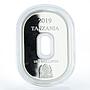 Tanzania set of 2 coins Evolution of Numbers colored silver coins 2019
