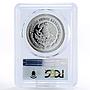 Mexico 500 pesos 75th Anniversary of 1910 Revolution PR68 PCGS silver coin 1985