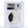 Lithuania 20 euro Centennial of Algirdas Greimas PR70 PCGS silver coin 2017