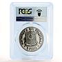Philippines 5 piso Ferdinand E. Marcos PR70 PCGS (No Shield) nickel coin 1978