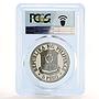 Philippines 5 piso Ferdinand E. Marcos PR70 PCGS silver coin 1977