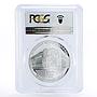 Armenia 100 dram 110th Anniversary of State Bank PR69 PCGS silver coin 2003
