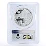 Romania 10 lei Centennial of George Emil Palade PR70 PCGS silver coin 2012