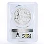 Romania 10 lei Saint Martyrs Saint George PR69 PCGS silver coin 2014