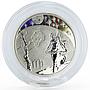 Cameroon 500 francs Zodiac Signs series Virgo hologram silver coin 2010