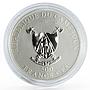 Cameroon 500 francs Zodiac Signs series Aries hologram silver coin 2010