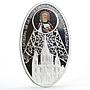 Niue 1 dollar Gothic Cathedrals series Barcelona Cathedral silver coin 2011