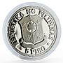 Philippines 5 piso Ferdinand E. Marcos proof nickel coin 1976