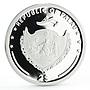 Palau 2 dollars 60th Anniversary of Ferrari 500 F2 Bolide silver coin 2007