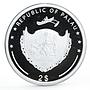 Palau 2 dollars 60th Anniversary of Ferrari 500 F2 Bolide silver coin 2007