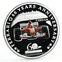 Palau 2 dollars 60th Anniversary of Ferrari F2003 GA Bolide silver coin 2007