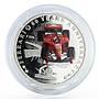 Palau 2 dollars 60th Anniversary of Ferrari F339 Bolide silver coin 2007