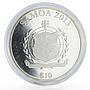 Samoa 10 dollar J.F. Kennedy Ich Bin Ein Berliner Speech silver coin 2013