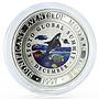 Somali 250 shillings Kyoto Global Summit Marine Life colored silver coin 1997