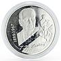 Belarus 10 rubles Centennial of the Actor G.P. Glebov proof silver coin 1999