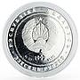 Belarus 10 rubles Centennial of the Actor G.P. Glebov proof silver coin 1999