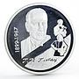 Belarus 10 rubles Centennial of the Actor G.P. Glebov proof silver coin 1999