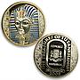 Somali set of 5 coins The Treasures of Tutankhamun gilded CuNi coins 2008