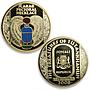 Somali set of 5 coins The Treasures of Tutankhamun gilded CuNi coins 2008