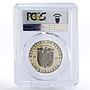 Panama 1 balboa Martin Luther King Freedom Church PR66 PCGS CuNi coin 1988