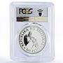 Philippines 50 piso International Meetings PR69 PCGS proof silver coin 1976