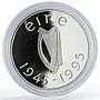 Ireland 1 pound 50th Anniversary of United Nations Flying Dove silver coin 1995