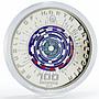 Macedonia 100 denars Artificial Intelligence Science Technology silver coin 2019