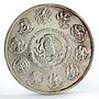Mexico 5 onzas Winged Victory Libertad silver coin 2000