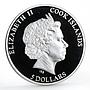 Cook Islands 5 dollars PGA Tour - Golf Club proof silver coin 2013