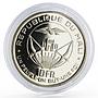 Mali 10 francs President Modibo Keita Independence proof silver coin 1960