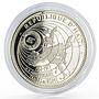 Haiti 50 gourdes 20th Anniversary of European Market Economy silver coin 1977