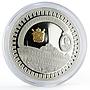 Liberia 5 dollars The Kremlin series Grand Kremlin Palace silver coin 2011