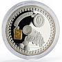 Liberia 5 dollars The Kremlin series Tsar Cannon silver coin 2011