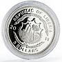 Liberia 5 dollars The Kremlin series Tsar Cannon silver coin 2011