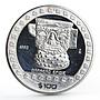 Mexico 100 pesos Precolombina Brasero Efigie Statue silver coin 1992